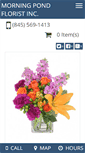 Mobile Screenshot of morningpondflorist.com